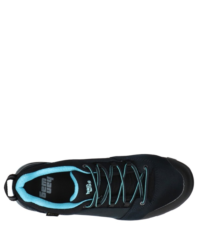 Hanwag Hanwag wandelschoen <span>202101-007518 Klarsby low bunion lady GTX</span> Navy / Sky Hanwag wandelschoen <span>202101-007518 Klarsby low bunion lady GTX</span> 202101-007518 Klarsby low bunion lady GTX blauw - www.bremmerschoenen.info - Bremmer Schoenen