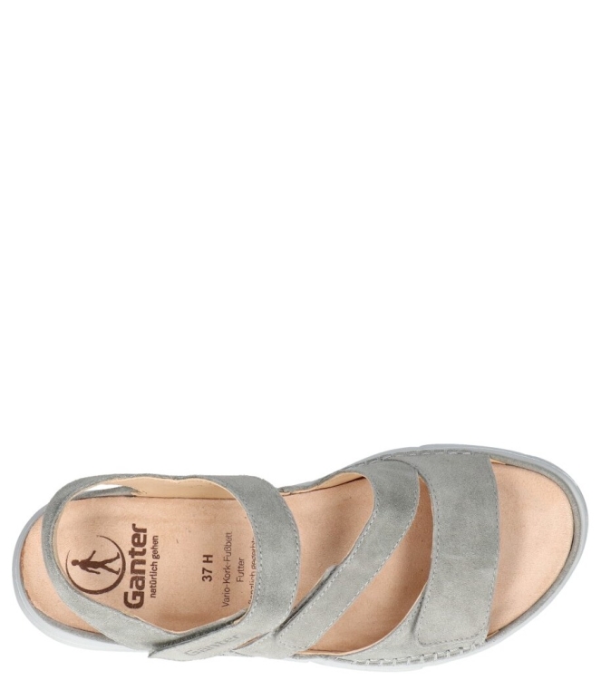 Ganter sandaal <span>200472 6800 Halina</span> 200472 6800 Halina grijs - www.bremmerschoenen.info - Bremmer Schoenen