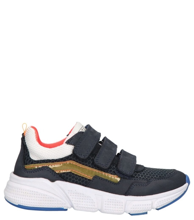 Track style klittenbandschoen <span>324375 129 Finn Fox</span> 324375 129 Finn Fox blauw - www.bremmerschoenen.info - Bremmer Schoenen
