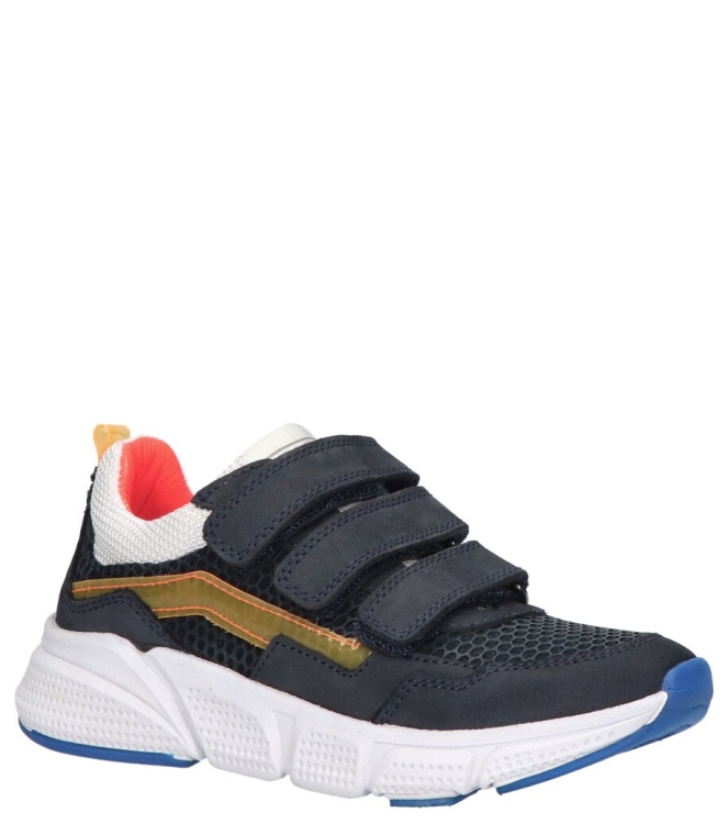 Track style klittenbandschoen <span>324375 129 Finn Fox</span> 324375 129 Finn Fox blauw - www.bremmerschoenen.info - Bremmer Schoenen