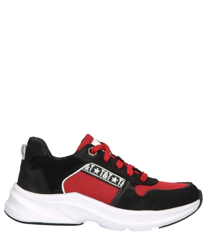 Track style sneaker <span>324350 589 Ilay Icoon</span> 324350 589 Ilay Icoon rood - www.bremmerschoenen.info - Bremmer Schoenen