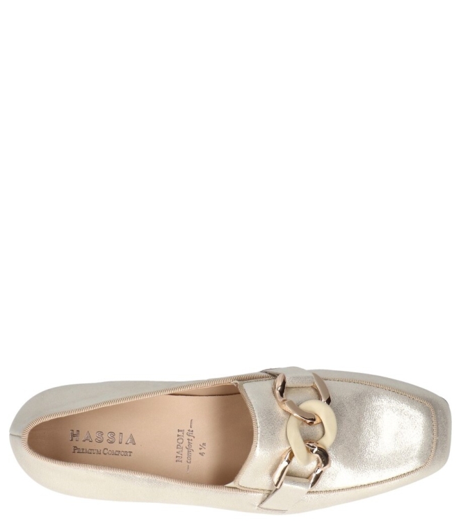 Hassia instapper <span>300849 7500 Napoli</span> 300849 7500 Napoli goud - www.bremmerschoenen.info - Bremmer Schoenen