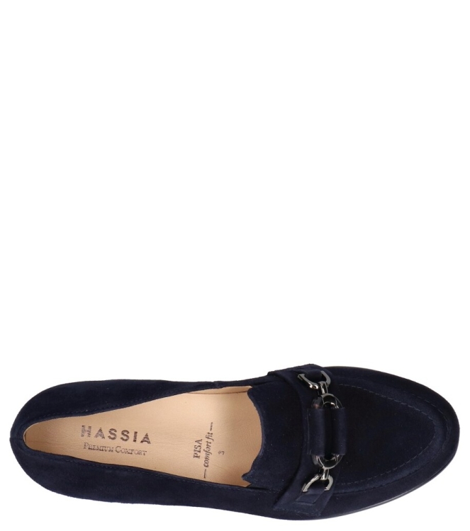 Hassia instapper <span>301552 3200 Pisa</span> 301552 3200 Pisa blauw - www.bremmerschoenen.info - Bremmer Schoenen