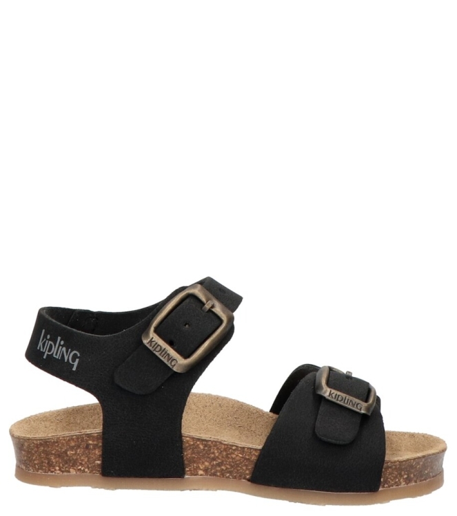 Kipling sandaal <span>Sunset 1 12463022</span> Sunset 1 12463022 zwart - www.bremmerschoenen.info - Bremmer Schoenen