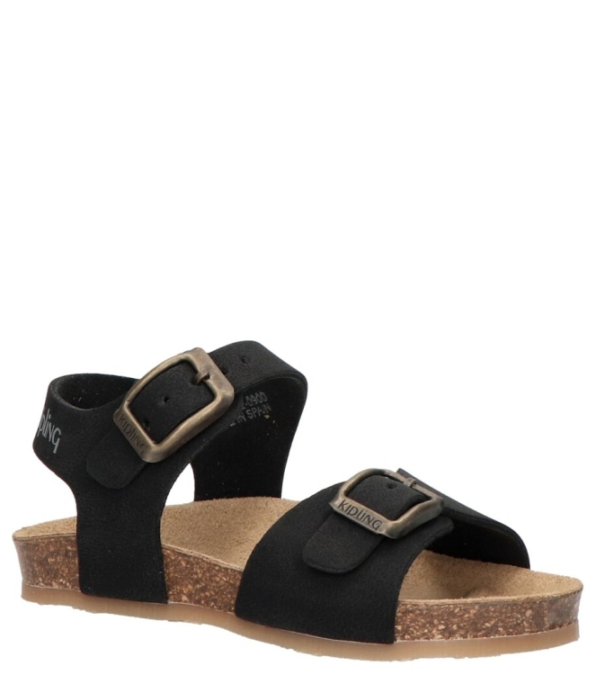 Kipling sandaal <span>Sunset 1 12463022</span> Sunset 1 12463022 zwart - www.bremmerschoenen.info - Bremmer Schoenen