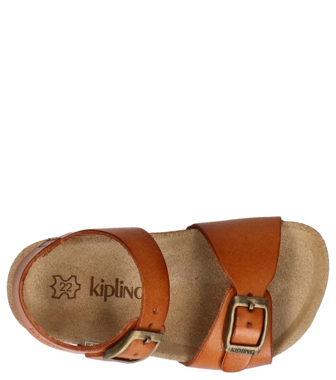 Kipling sandaal <span>Easy 4 12363000</span> Easy 4 12363000 cognac - www.bremmerschoenen.info - Bremmer Schoenen