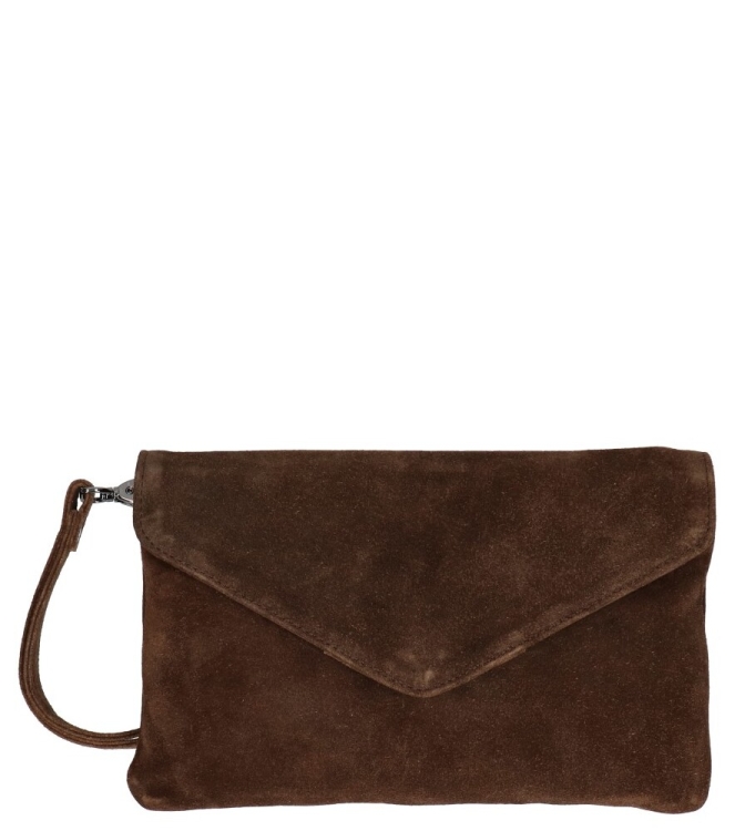 Leather Design clutch <span>DO 5066 Bruin</span> DO 5066 Bruin bruin - www.bremmerschoenen.info - Bremmer Schoenen