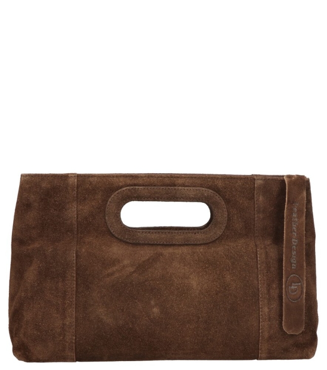 Leather Design clutch <span>DO 1484 Bruin</span> DO 1484 Bruin bruin - www.bremmerschoenen.info - Bremmer Schoenen