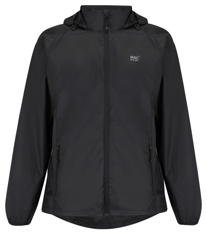 MAC in a sac regenjas <span>Jack Mac Black</span> Jack Mac Black zwart - www.bremmerschoenen.info - Bremmer Schoenen