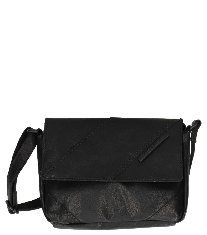 Spikes & Sparrow tas <span>40118000 Black</span> 40118000 Black zwart - www.bremmerschoenen.info - Bremmer Schoenen