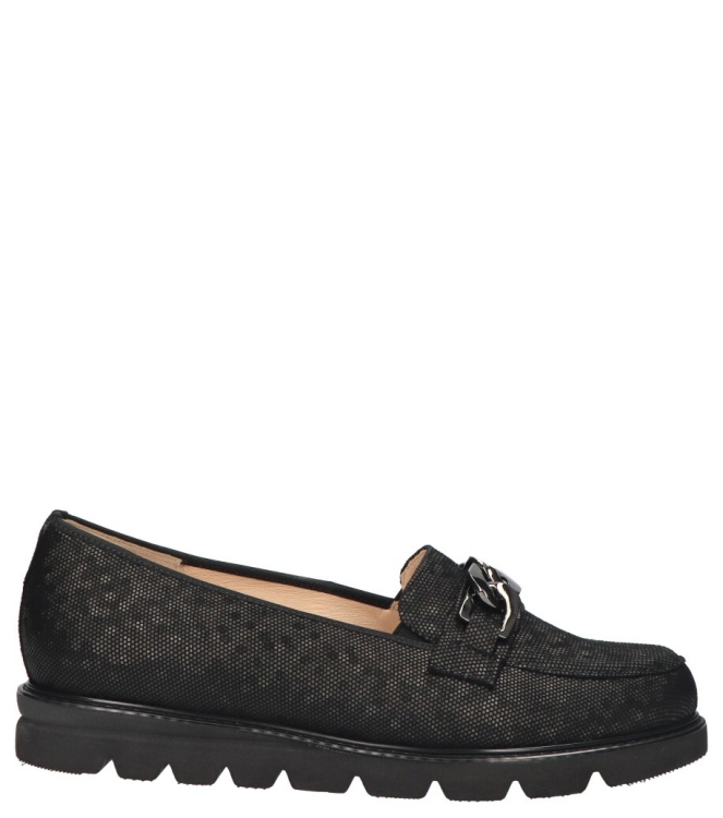 Hassia instapper <span>301577 0100 Pisa</span> 301577 0100 Pisa zwart - www.bremmerschoenen.info - Bremmer Schoenen