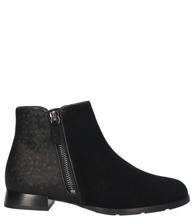 Hassia enkellaars <span>302113 0199 Madeira</span> 302113 0199 Madeira zwart - www.bremmerschoenen.info - Bremmer Schoenen