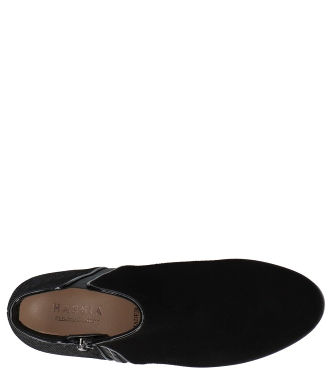 Hassia enkellaars <span>302113 0199 Madeira</span> 302113 0199 Madeira zwart - www.bremmerschoenen.info - Bremmer Schoenen