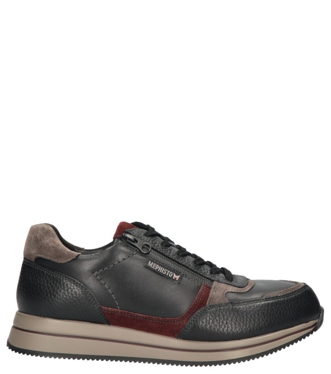 Mephisto sneaker <span>Gilford 1300/ 6100</span> Gilford 1300/ 6100 zwart - www.bremmerschoenen.info - Bremmer Schoenen