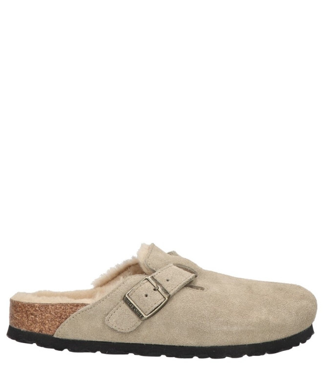 Birkenstock slipper <span>1028299 Boston</span> 1028299 Boston beige - www.bremmerschoenen.info - Bremmer Schoenen