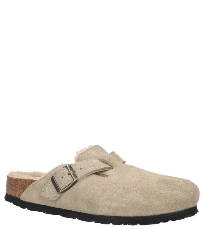 Birkenstock slipper <span>1028299 Boston</span> 1028299 Boston beige - www.bremmerschoenen.info - Bremmer Schoenen