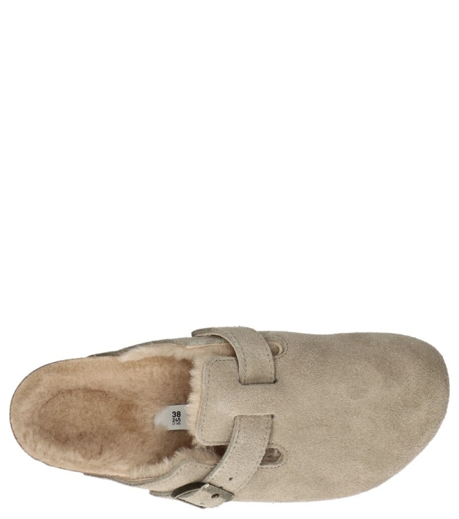 Birkenstock slipper <span>1028299 Boston</span> 1028299 Boston beige - www.bremmerschoenen.info - Bremmer Schoenen
