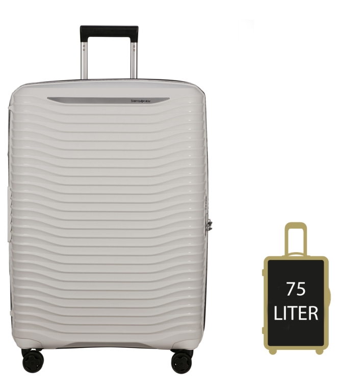 Samsonite koffer <span>143110 0479 Upscape Spinner 75</span> 143110 0479 Upscape Spinner 75 wit - www.bremmerschoenen.info - Bremmer Schoenen