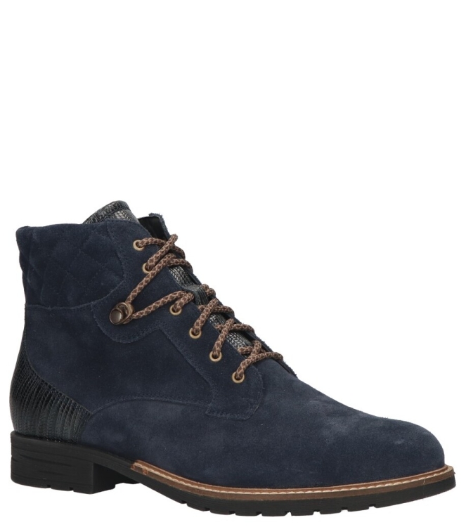 Durea veterboot <span>9731 765 0134</span> 9731 765 0134 blauw - www.bremmerschoenen.info - Bremmer Schoenen