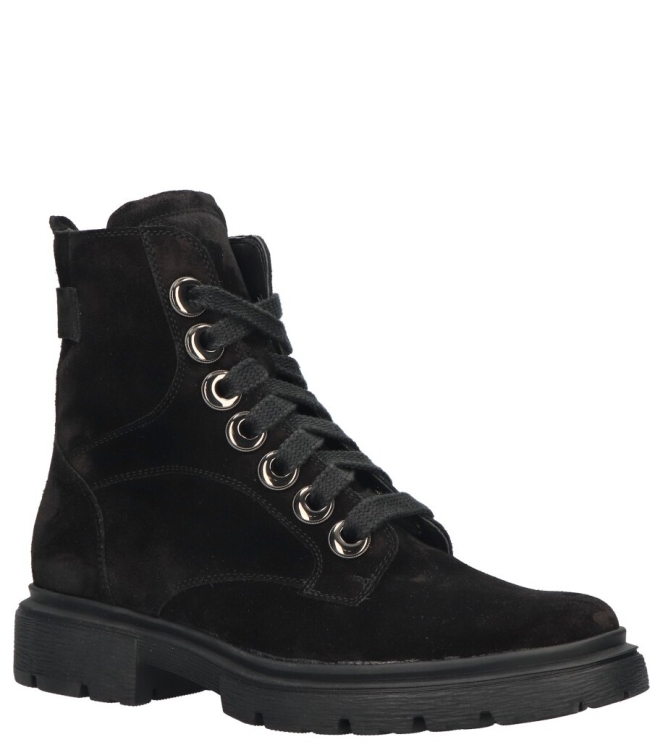 Durea veterboot <span>9809 758 7448</span> 9809 758 7448 zwart - www.bremmerschoenen.info - Bremmer Schoenen