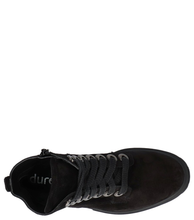 Durea veterboot <span>9809 758 7448</span> 9809 758 7448 zwart - www.bremmerschoenen.info - Bremmer Schoenen