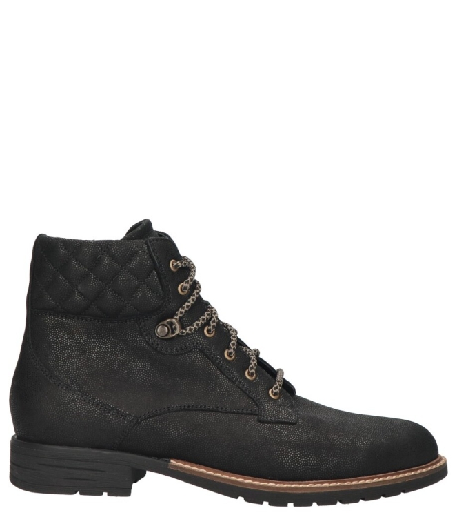 Durea veterboot <span>9731 764 9094</span> 9731 764 9094 zwart - www.bremmerschoenen.info - Bremmer Schoenen