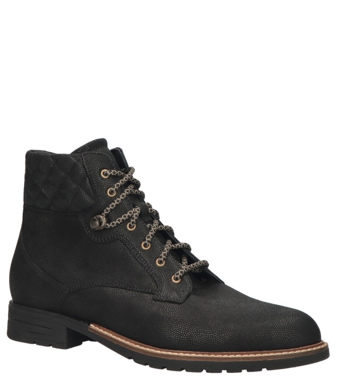 Durea veterboot <span>9731 764 9094</span> 9731 764 9094 zwart - www.bremmerschoenen.info - Bremmer Schoenen
