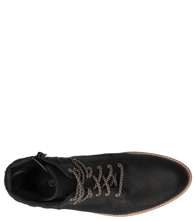 Durea veterboot <span>9731 764 9094</span> 9731 764 9094 zwart - www.bremmerschoenen.info - Bremmer Schoenen