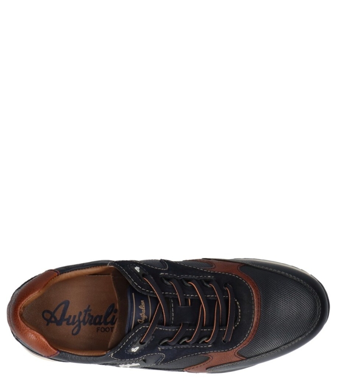 Australian sneaker <span>15.1667.01 S32 Bakersville</span> 15.1667.01 S32 Bakersville blauw - www.bremmerschoenen.info - Bremmer Schoenen