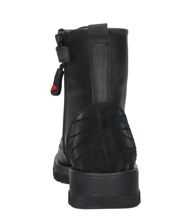 Jochie-Freaks veterboot <span>JF-24784 200 Beth</span> JF-24784 200 Beth zwart - www.bremmerschoenen.info - Bremmer Schoenen