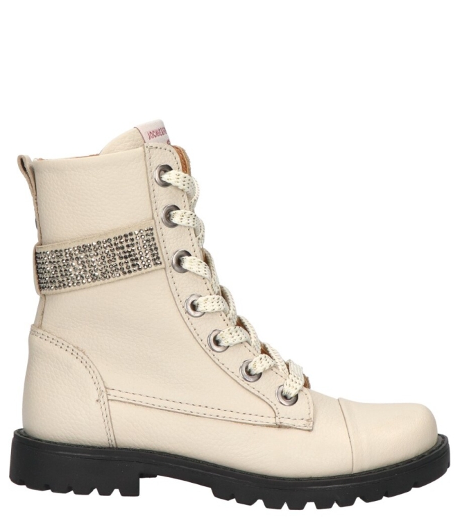 Jochie-Freaks veterboot <span>JF-24788 150 Dana</span> JF-24788 150 Dana beige - www.bremmerschoenen.info - Bremmer Schoenen