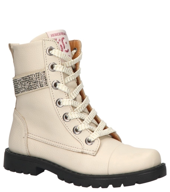 Jochie-Freaks veterboot <span>JF-24788 150 Dana</span> JF-24788 150 Dana beige - www.bremmerschoenen.info - Bremmer Schoenen