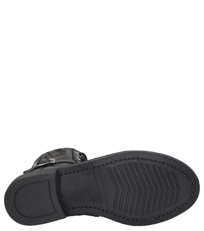 Jochie-Freaks veterboot <span>JF-24586 450 Dalia</span> JF-24586 450 Dalia zwart - www.bremmerschoenen.info - Bremmer Schoenen
