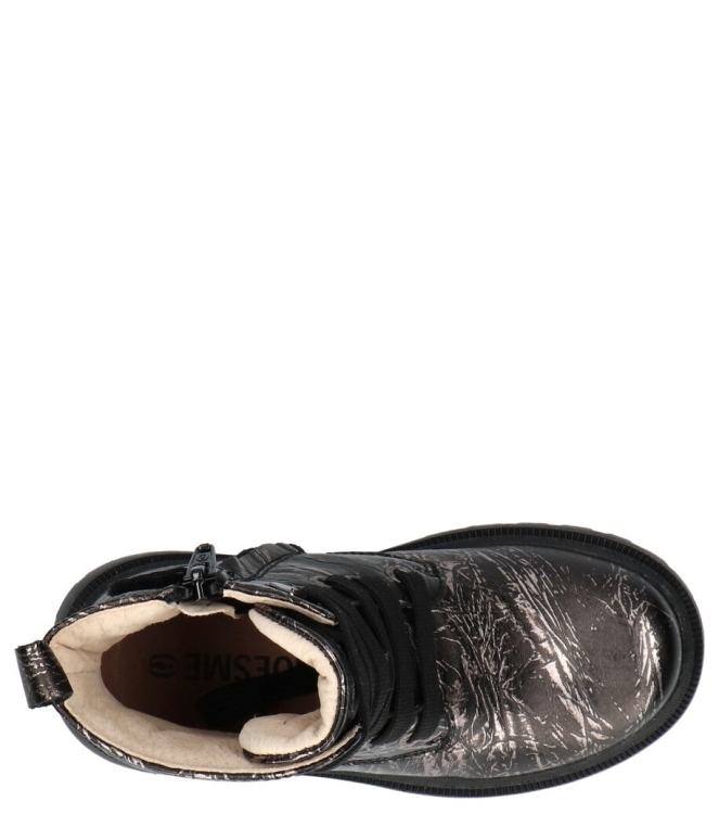 Shoesme veterboot <span>NT24W007-J</span> NT24W007-J grijs - www.bremmerschoenen.info - Bremmer Schoenen