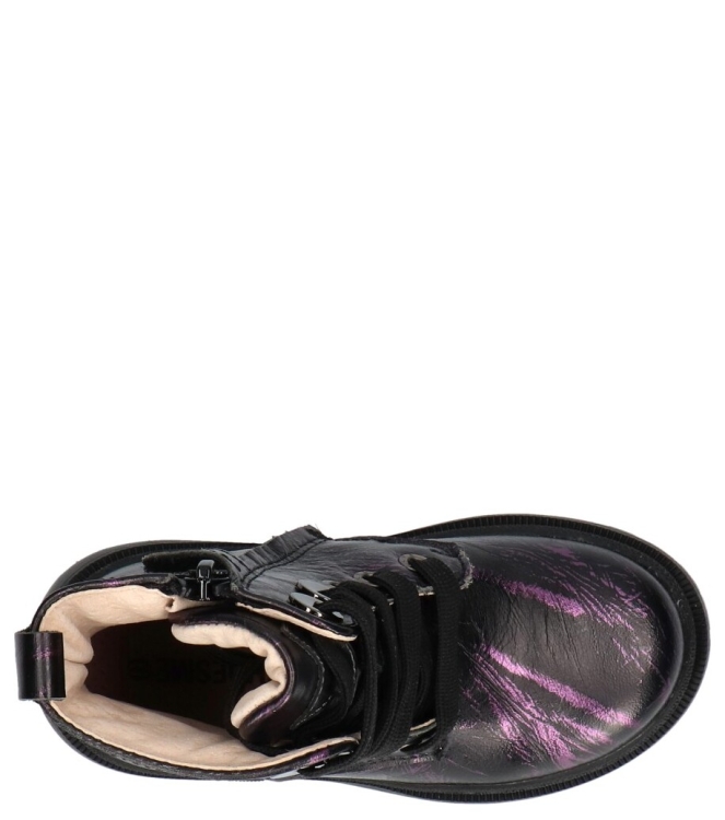 Shoesme veterboot <span>NT24W007-F</span> NT24W007-F zwart - www.bremmerschoenen.info - Bremmer Schoenen