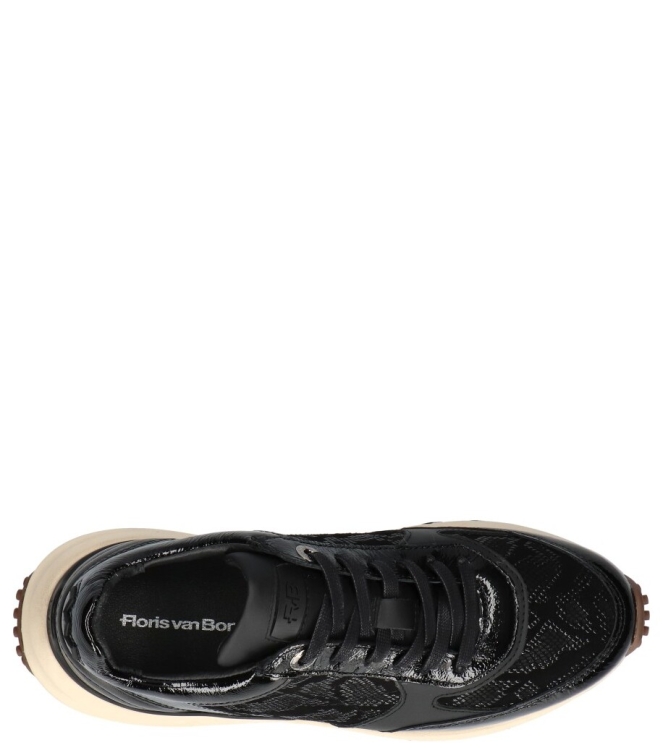 Floris van Bommel sneaker <span>Curvi 04.02 SFW-10089 10-01</span> Curvi 04.02 SFW-10089 10-01 zwart - www.bremmerschoenen.info - Bremmer Schoenen