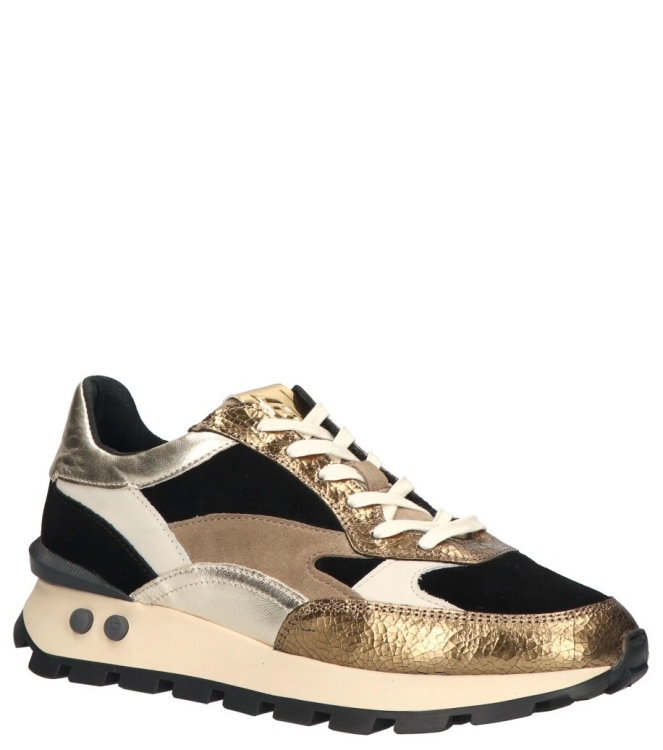 Floris van Bommel sneaker <span>Blokki 04.00 SFW-10098 91-01</span> Blokki 04.00 SFW-10098 91-01 goud - www.bremmerschoenen.info - Bremmer Schoenen