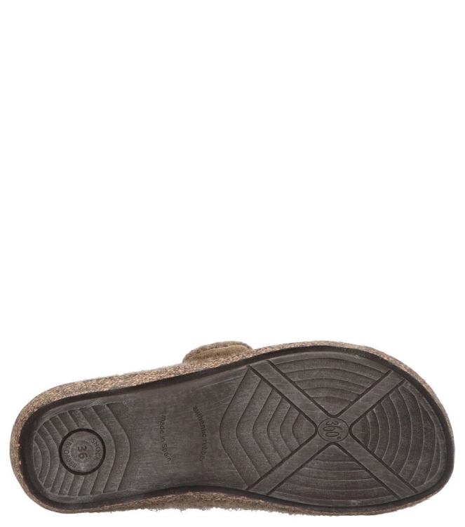 Fischer pantoffel <span>205620 888</span> 205620 888 beige - www.bremmerschoenen.info - Bremmer Schoenen