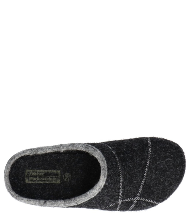 Fischer pantoffel <span>205601 205</span> 205601 205 grijs - www.bremmerschoenen.info - Bremmer Schoenen