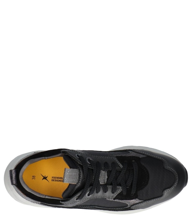 Xsensible sneaker <span>33004.5 080 Milau G</span> 33004.5 080 Milau G zwart - www.bremmerschoenen.info - Bremmer Schoenen