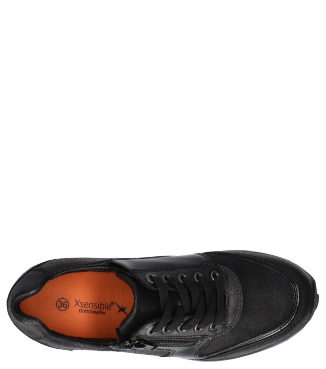 Xsensible sneaker <span>30103.2 001 Wembley GX</span> 30103.2 001 Wembley GX zwart - www.bremmerschoenen.info - Bremmer Schoenen