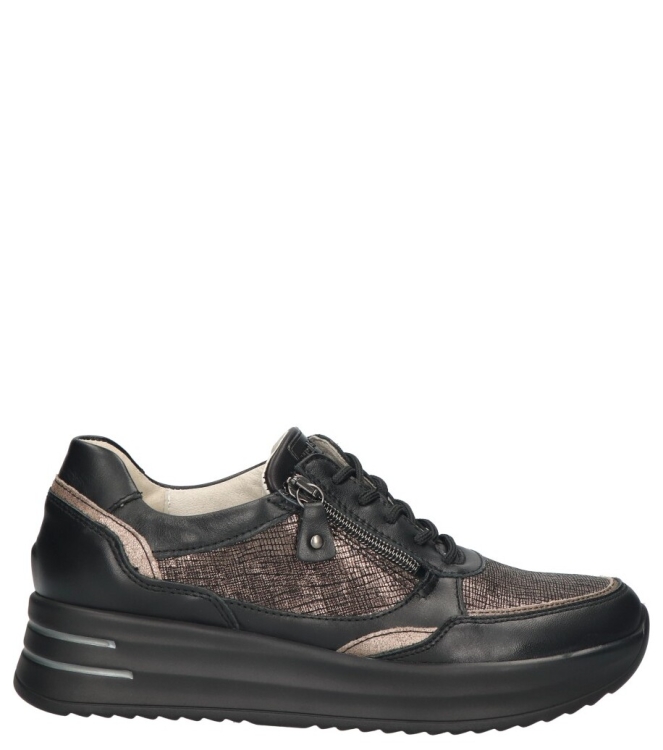 Waldlaufer sneaker <span>755004 310 370 H-Arianna</span> 755004 310 370 H-Arianna zwart - www.bremmerschoenen.info - Bremmer Schoenen