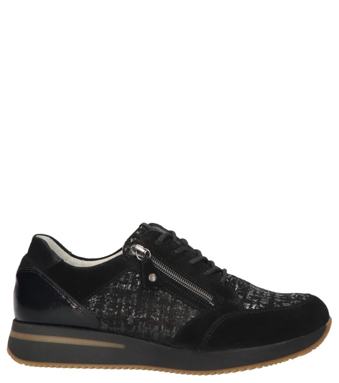 Waldlaufer sneaker <span>935006 401 001 H-Agnes</span> 935006 401 001 H-Agnes zwart - www.bremmerschoenen.info - Bremmer Schoenen