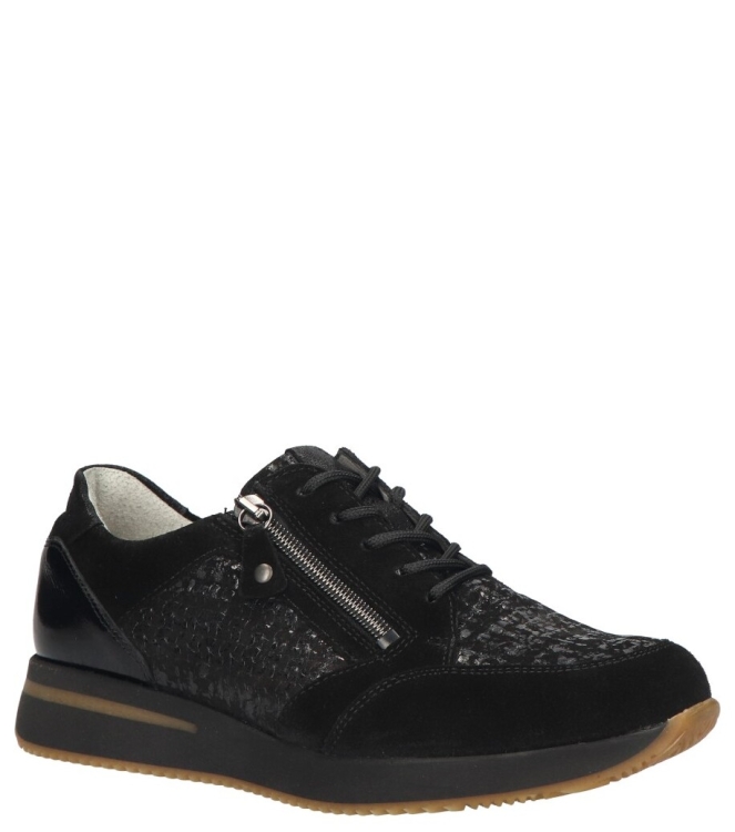 Waldlaufer sneaker <span>935006 401 001 H-Agnes</span> 935006 401 001 H-Agnes zwart - www.bremmerschoenen.info - Bremmer Schoenen