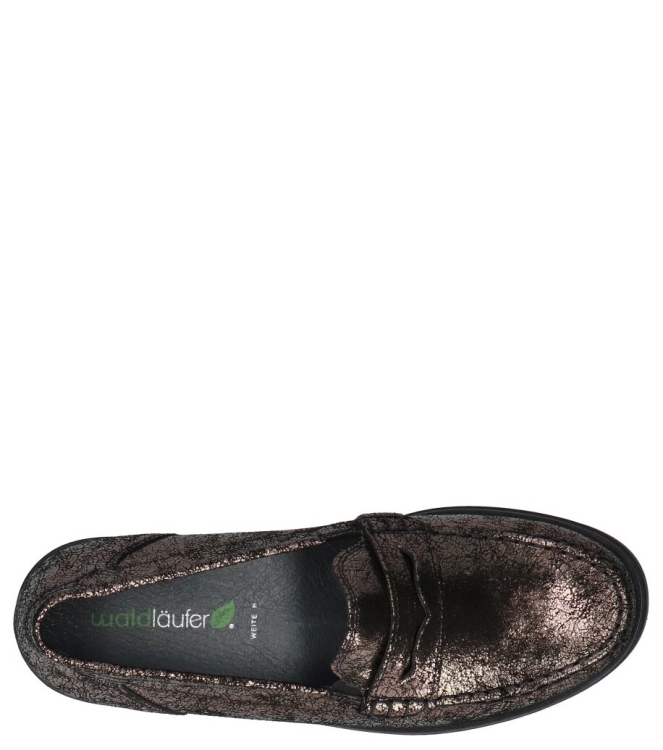 Waldlaufer instapper <span>723502 132 011 H-Serena</span> 723502 132 011 H-Serena grijs - www.bremmerschoenen.info - Bremmer Schoenen