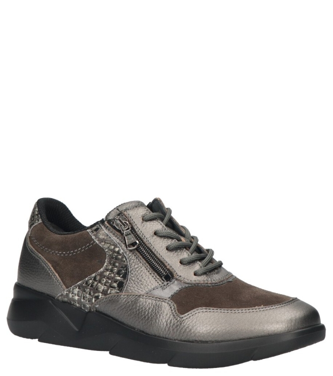 Waldlaufer sneaker <span>668001 403 338 K-Funky</span> 668001 403 338 K-Funky grijs - www.bremmerschoenen.info - Bremmer Schoenen