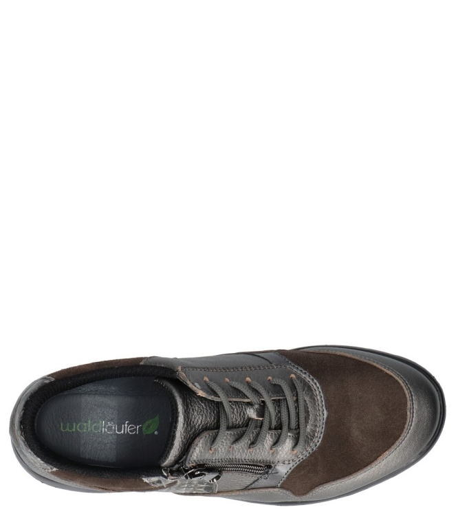Waldlaufer sneaker <span>668001 403 338 K-Funky</span> 668001 403 338 K-Funky grijs - www.bremmerschoenen.info - Bremmer Schoenen
