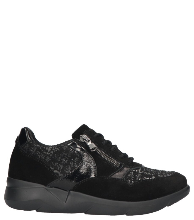 Waldlaufer sneaker <span>668001 402 001 K-Funky</span> 668001 402 001 K-Funky zwart - www.bremmerschoenen.info - Bremmer Schoenen