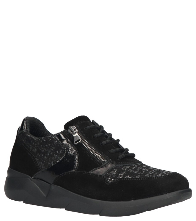 Waldlaufer sneaker <span>668001 402 001 K-Funky</span> 668001 402 001 K-Funky zwart - www.bremmerschoenen.info - Bremmer Schoenen