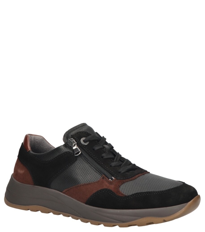 Waldlaufer sneaker <span>662001 400 709 K-John</span> 662001 400 709 K-John zwart - www.bremmerschoenen.info - Bremmer Schoenen